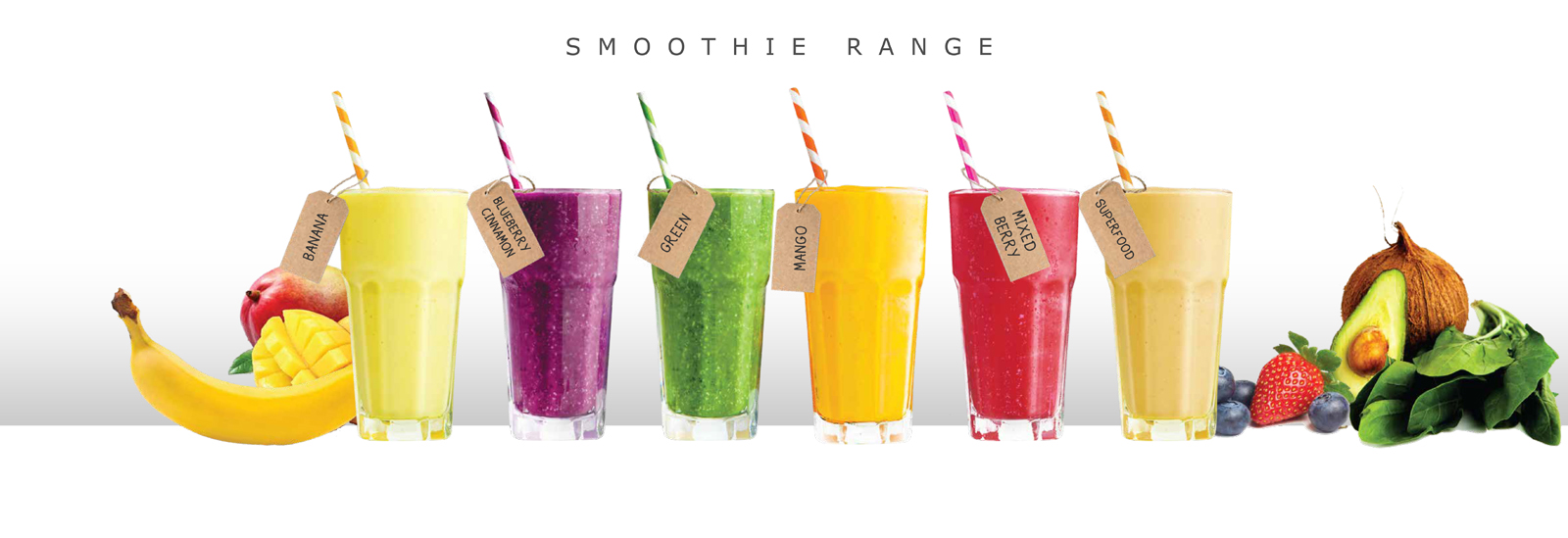 Ready-made Smoothies, Frappes, Shakes & Acai